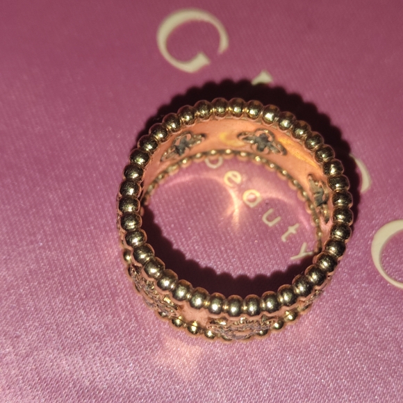 Womens 14k clover flower Ring - Picture 4 of 4